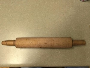 18 1/4" Solid Wood Rolling Pin