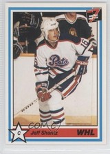 1990-91 7th Inning Sketch WHL Jeff Shantz #174 1h9