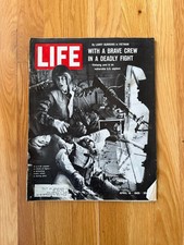 LIFE MAGAZINE, APRIL 16, 1965 "WITH A BRAVE CREW IN A DEADLY FLIGHT "