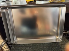 TonGass 304 Stainless Steel Reusable Cat Litter Box Tray Compatible with PetSafe