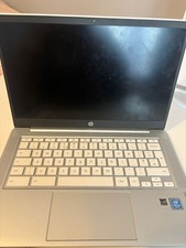 HP 14a-na0502sa 14" Chromebook - Pentium Silver 128 GB eMMC White - Currys