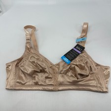 Bali T-Shirt Wirefree Bra Beige Women's 38C Classic Support Cool Comfort