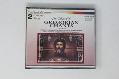 The Best of Gregorian Chants Volume I 2 CD Set the Classical Concerts
