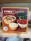 New old stock pyrex Butterfly Gold 401-403