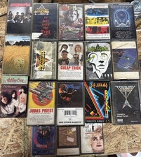 Classic Rock Metal Hair Metal  Others Cassette Tape Lot 80's 90's Crue Def Riot