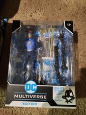 Mcfarlane DC Multiverse Wally West Speed Metal Flash Darkest Knight - NIB