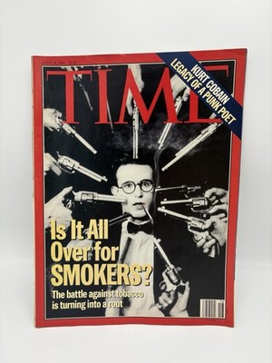 Time Magazine - April 18, 1994 - Kurt Cobain Legacy - Is It All Over for Smokers