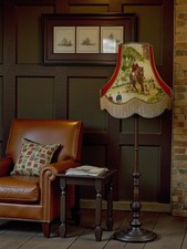 Fox hunting scene floor