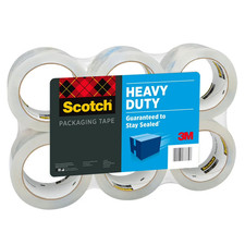 Heavy Duty Packaging Tape 1.88 in x 60.15 yd Clear Shipping Tape 6 Pack