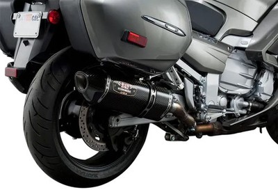 Yoshimura R-77 Signature Dual Slip On CF Exhaust Pipe Yamaha FJR1300A 13-18