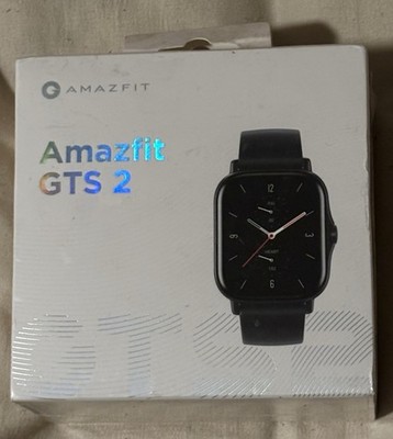 NEW SEALED Amazfit GTS 2 Smartwatch GPS AMOLED Alexa Bluetooth Black