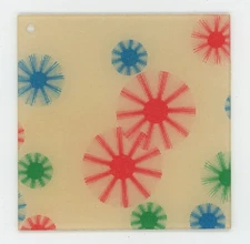 Spinning Motion Gears / Wheels 3 x 3 inches Vari-Vue Lenticular Picture