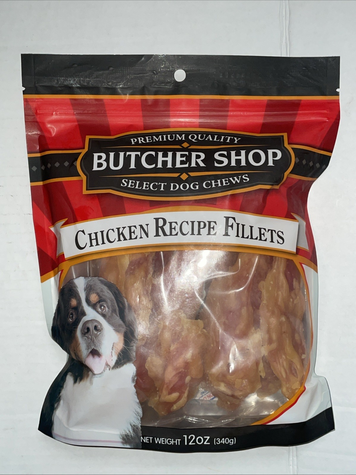 Butcher Shop Chicken Fillets Natural Dog Treats for Pups 12o