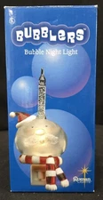 Vtg Roman Inc Holiday Nightlight Santa Bubbler EVC - Tested (see Video) 