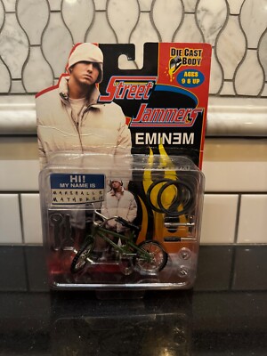 STREET JAMMERS DIECAST BMX BIKE EMINEM MARSHALL MATHERS NEW RARE
