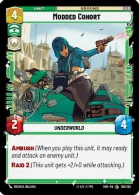 x3 Modded Cohort - Foil C Star Wars Shadows of the Galaxy M/NM