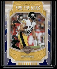 2019 Panini Legacy #FTA-VM Vance McDonald For the Ages Blue #/50