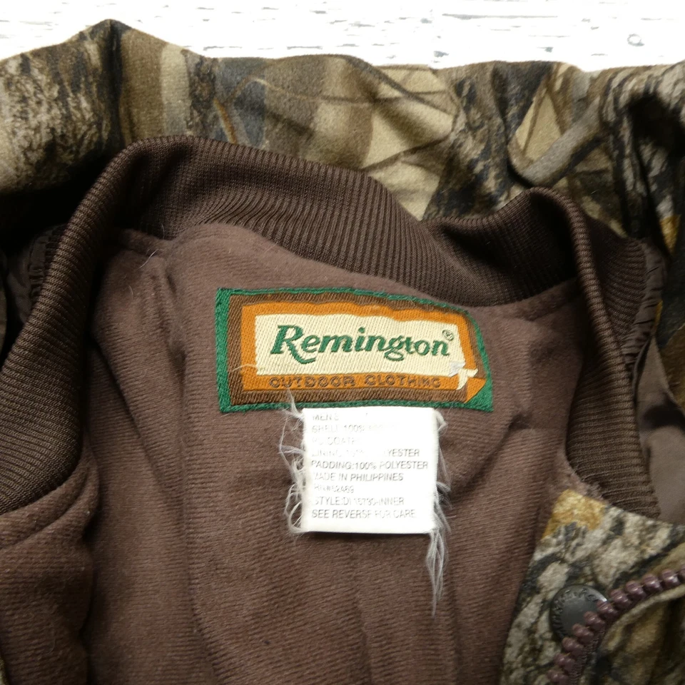 Vintage Remington Jacket Men Medium RealTree Hardwoods 3 in 1 Hunting Coat - Image 4 of 4