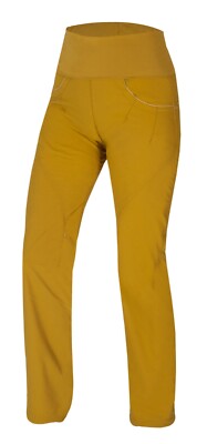 Ocun Noya Pant Women Climbing Pants For Women Yellow Dried Tobacco