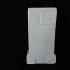 Red Wing Pottery Ivory Art Deco Vase Marked 1236 No Issues