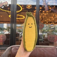 Jellycat Ultra Soft Sweetcorn: Brand New With Tags Vivacious Plush Cuddle Toy