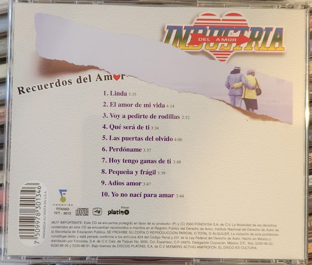 Industria Del Amor Recuerdos Del Amor | eBay