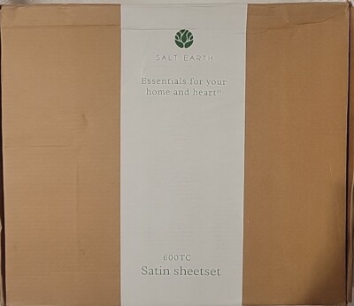 Queen Sheet Set Solid Color Lime Light 600 TC Satin Soft Touch Sealed Brand New!