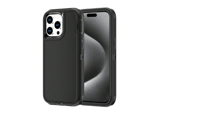 Iphone 16 Case Military Grade 3 In 1 Heavy Duty Shockproof Drop Proof Rugged-image