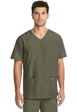 Cherokee WW Originals Scrubs Men's Tuck-in V-Neck Top CK783A OLVN Free Ship