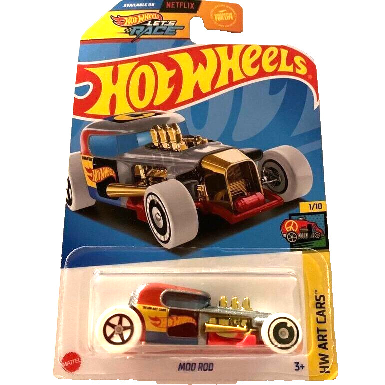 HOT WHEELS 2024 MOD ROD MULTI-COLOR HW Art Cars 61/250 HTB71 SEALED