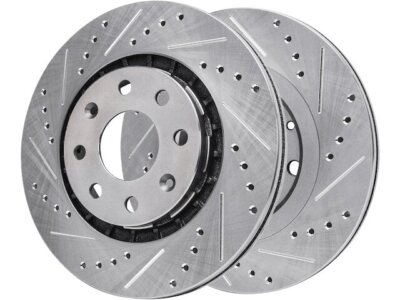Detroit Axle 12PQ26H Front Brake Rotor Set Fits 2009 Pontiac G3 Wave ...