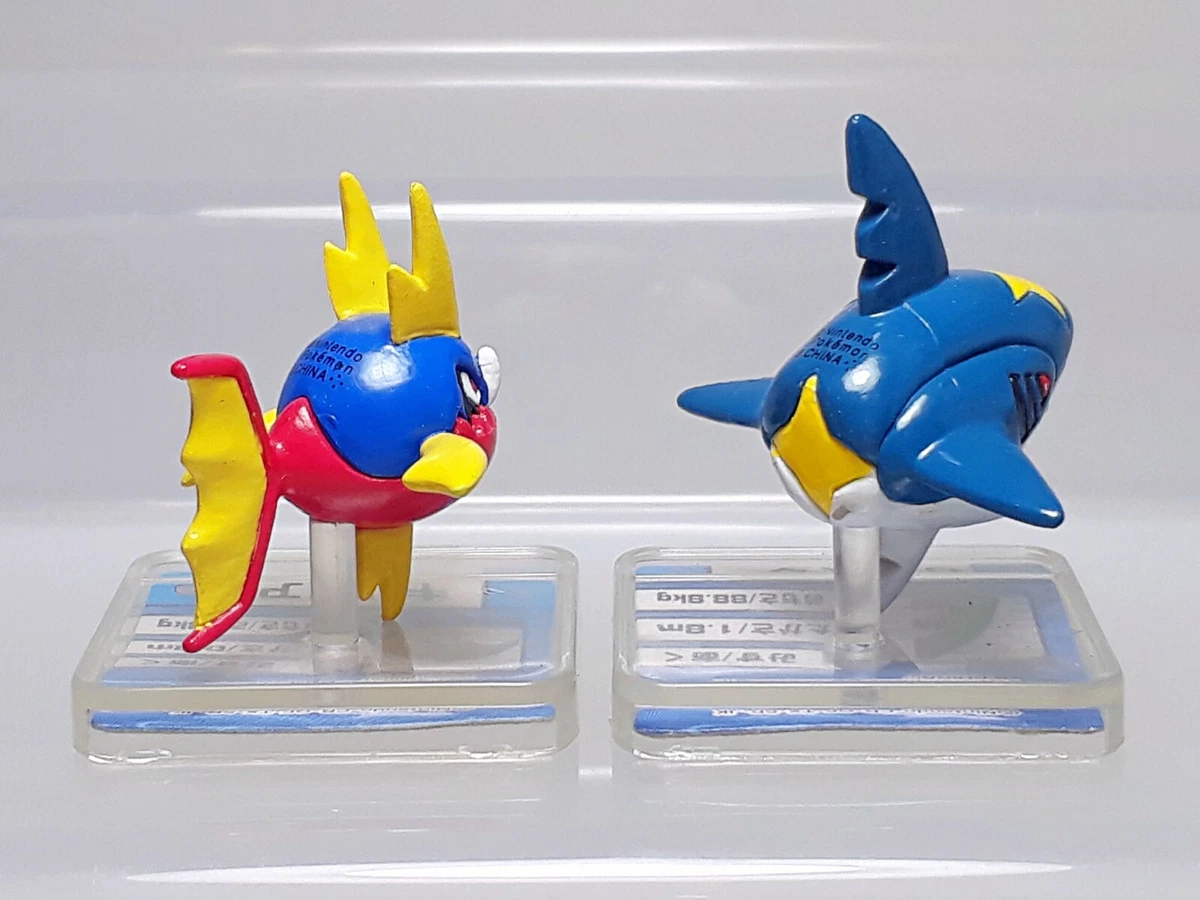 Carvanha Sharpedo Pokemon Figure Bandai Full Color Advance Gashapon Q02 1.4 1.6