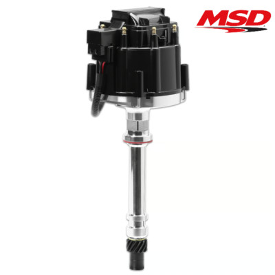 MSD Circle Track HEI Distributor w/ Ignition Module For 1955-2003 GM V8 Vehicles