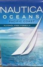 Nautica Oceans Pacific Coast Eau De Toilette Cologne Spray 1.6 fl 