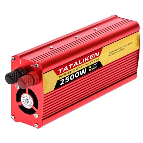 2500W Car Power Inverter DC 12v to AC 110V 60HZ with Dual USB Ports - Picture 3 of 18