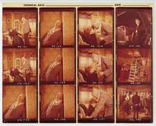 Peter Cushing 1969 Hammer Films UK Contact Sheet Frankenstein Must Be Destroyed