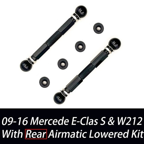 For 10-18 MERCEDES E Class E63 AMG REAR ADJUSTABLE LOWERING LINKS KIT W212 S212 - Picture 8 of 9