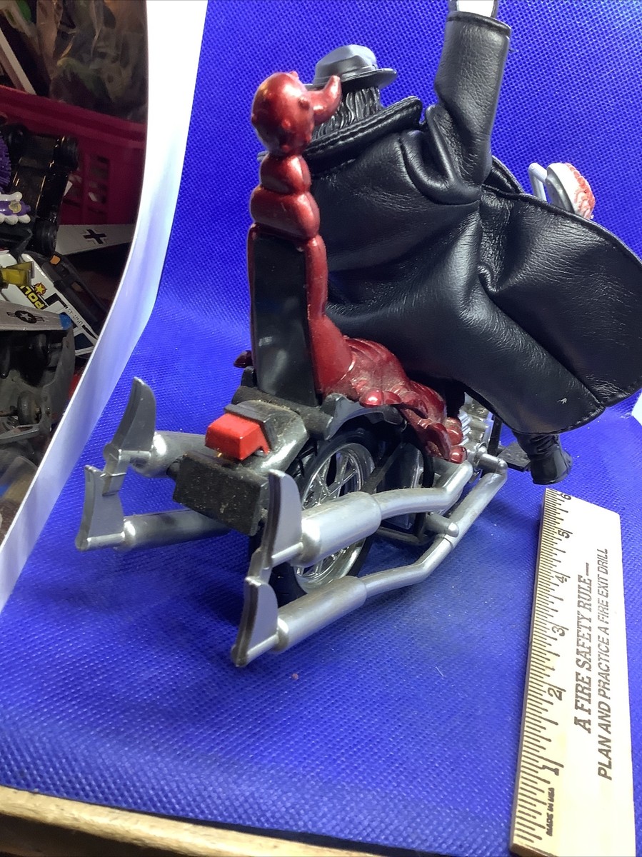 1999 WCW Road Wild Wrestlers Motorcycle Sting ToyBiz WWE w