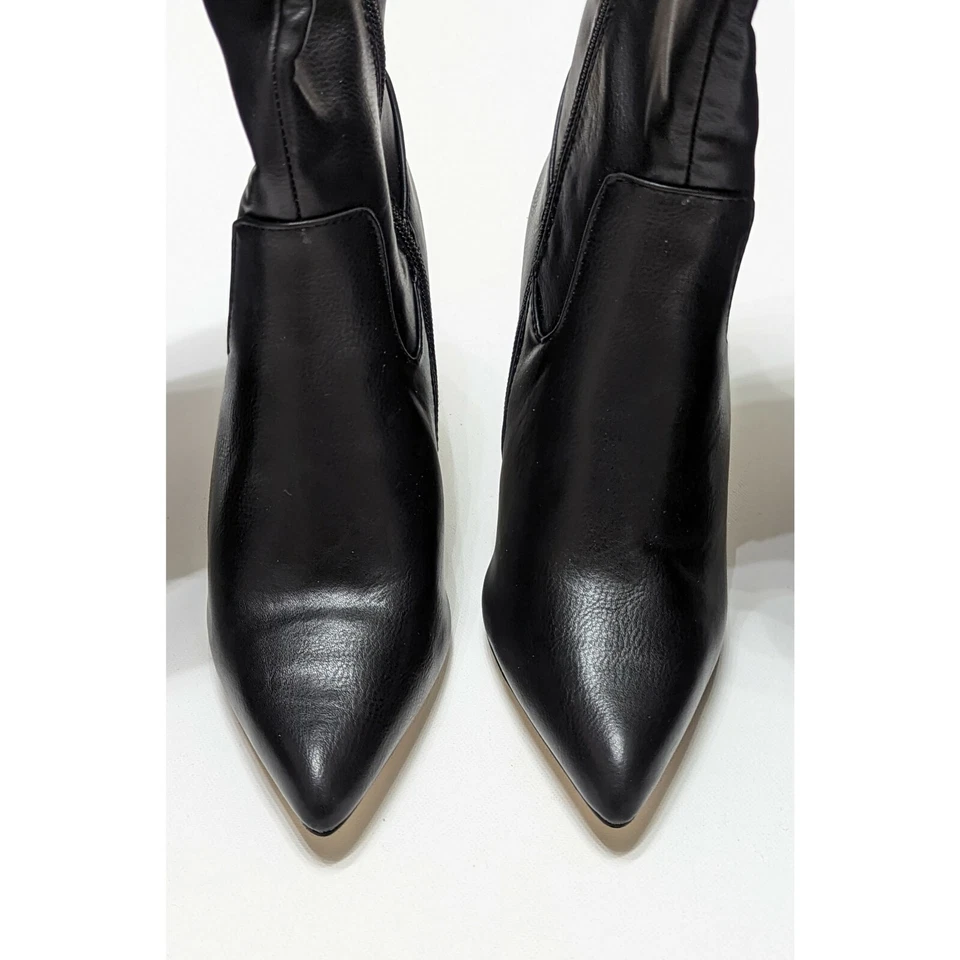 Botas Altuzarra For Target negras de tacón alto sobre la rodilla para mujer talla 6 Foto 4 de 4