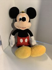 Walt Disney World Disneyland Mickey Mouse Vintage Plush 18 Inch Stuffed Animal
