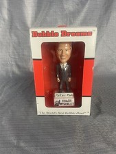 FALCONS HOCKEY TEAM COACH MARTY MCSORLEY BOBBLE HEAD PETER PAN BUS NIB VINTAGE 