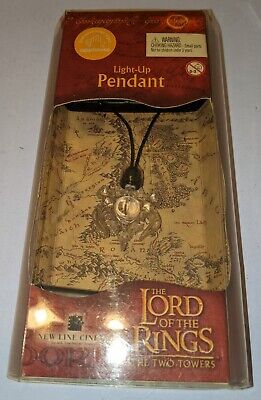 Lord of the Rings: Two Towers: Eye of Sauron light up Pendant Applause, NEW