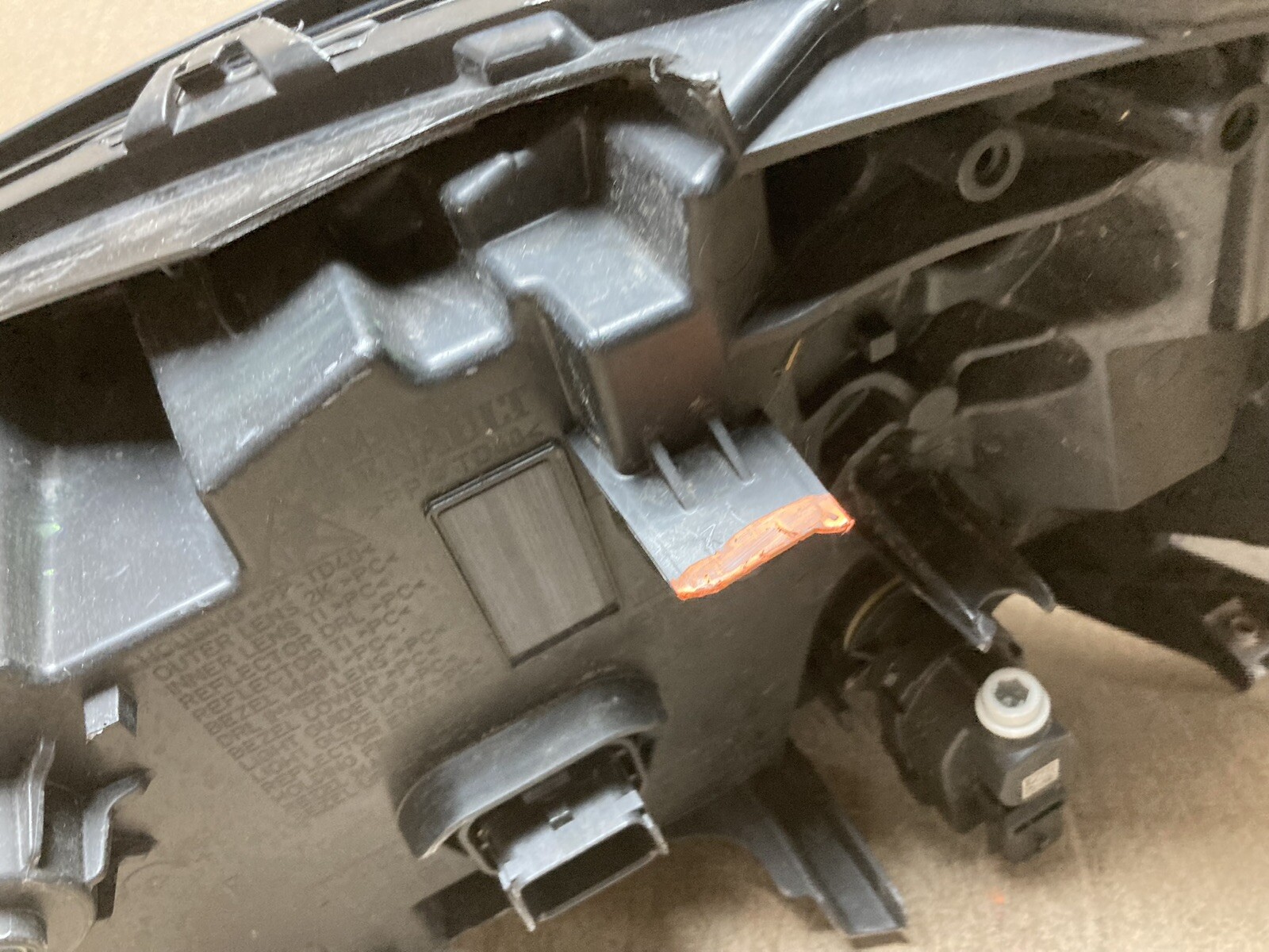 Renault CLIO 2019 - 2021 Genuine LED Drivers Right RH O/s Head 