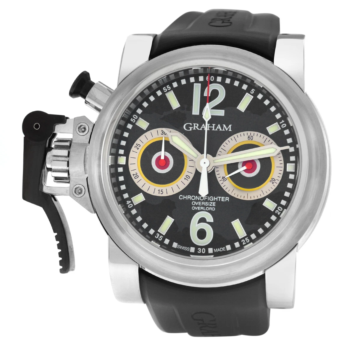 Graham Chronofighter Oversize Overlord Chronometer Steel 46MM