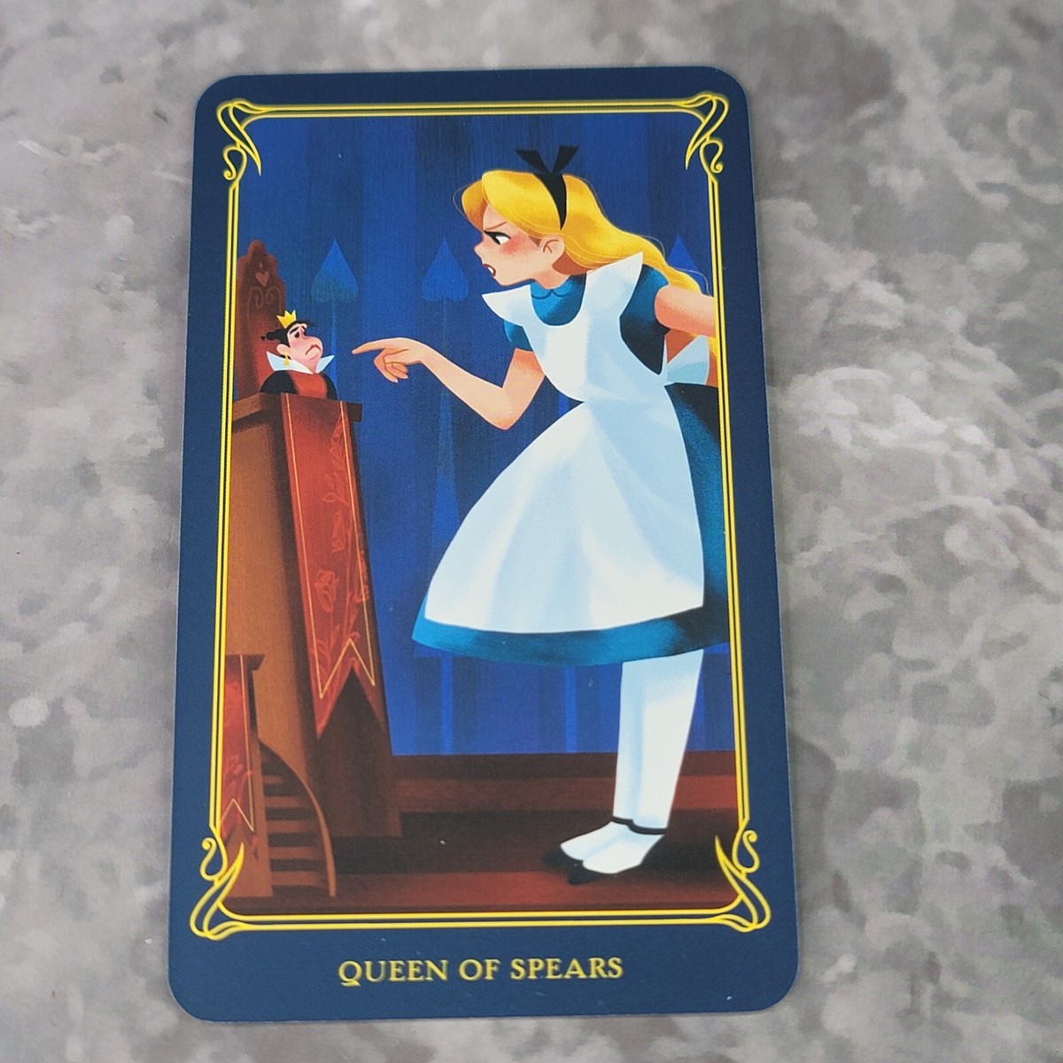 Alice in Wonderland Tarot Card Single Replacement - Queen of