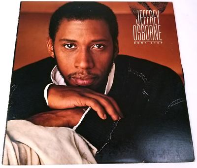 Jeffrey Osborne Don't Stop Vinyl Record EP Funk Soul Pop A&M