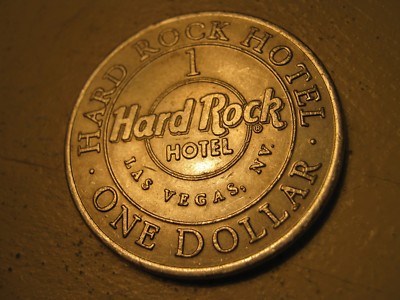 Vintage Hard Rock Hotel Las Vegas Nevada $1 Casino Token Coin | eBay