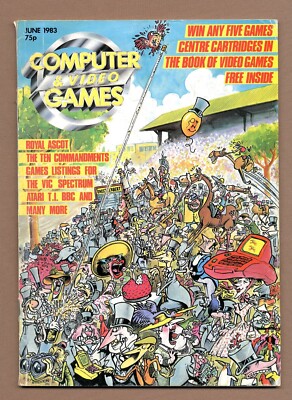 Computer & Video Games Magazine C&VG C+VG 1983 06 June