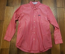 Mens Red Ralph Lauren Chaps Long Sleeve Button Down  Dress Shirt Size Medium EUC