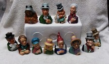 * De colección - MUSEO DICKENS - PORCELANA FINA - JUEGO DE APAGADOR DE VELAS - 1983 - EXCELENTE **